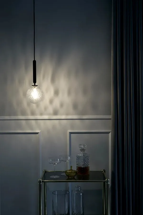Miira 1 Pendel Rock Grey & Klar Lille