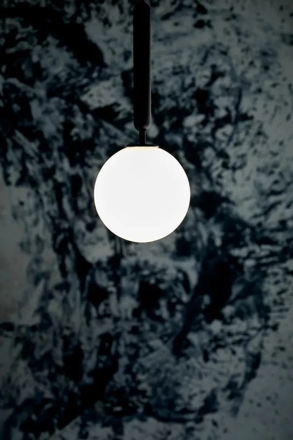 Miira 1 Pendel Rock Grey & Opal Hvid Lille