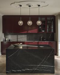 Miira 1 Pendel Rock Grey & Klar Stor