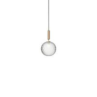 Miira 1 Pendant Brass & Clear Large