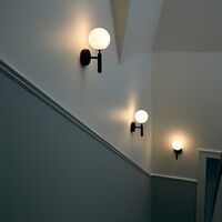 Miira Wandlampe Opalweiß