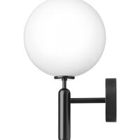 Miira Outdoor Wall Lamp Black & Opal