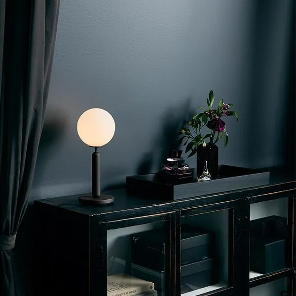 Miira Tischlampe Opalweiß