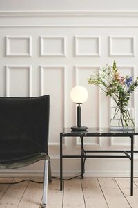 Miira Bordlampe Opal Hvid