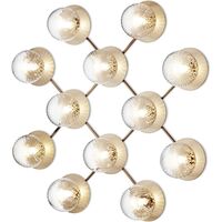 Liila 12 Væg/Loftlampe Klar