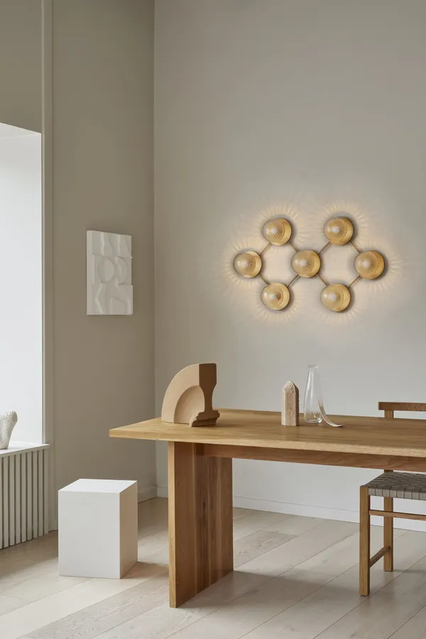 Liila 7 Wall/ Ceiling Light Optic Clear