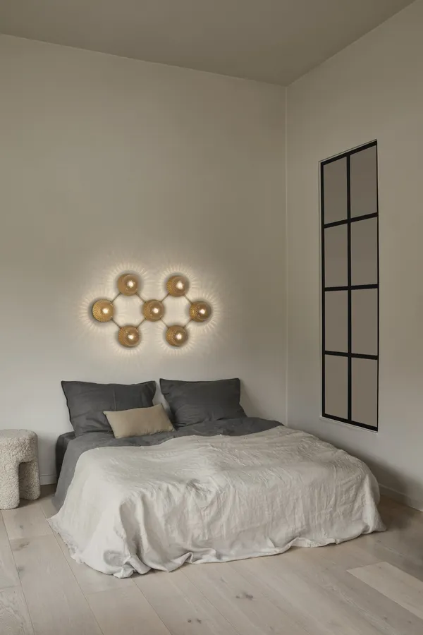 Liila 7 Wall/ Ceiling Light Optic Clear