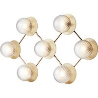 Liila 7 Væg/Loftlampe Optic Klar