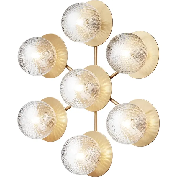 Liila Star Væg/Loftlampe Optic Klar