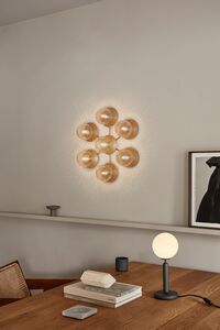 Liila Star Væg/Loftlampe Optic Klar