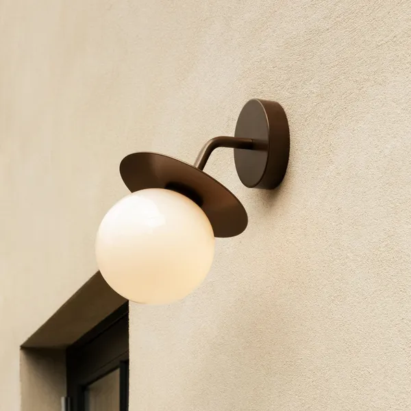 Liila Wandlampe Bronze/Opal