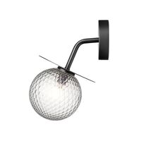 Applique Per Esterni Liila Nero/ Trasparente Ottica