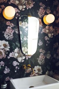 Liila 1 Wall/ Ceiling Light Gold & Opal Glass Medium