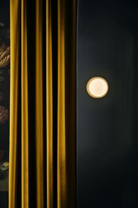 Liila 1 Wall/ Ceiling Light Gold & Opal Glass Medium