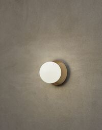 Liila 1 Udendørs Væglampe Mørk Bronze/Opal