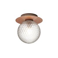 Liila 1 Wandlampe Bronze/Optisch Klar