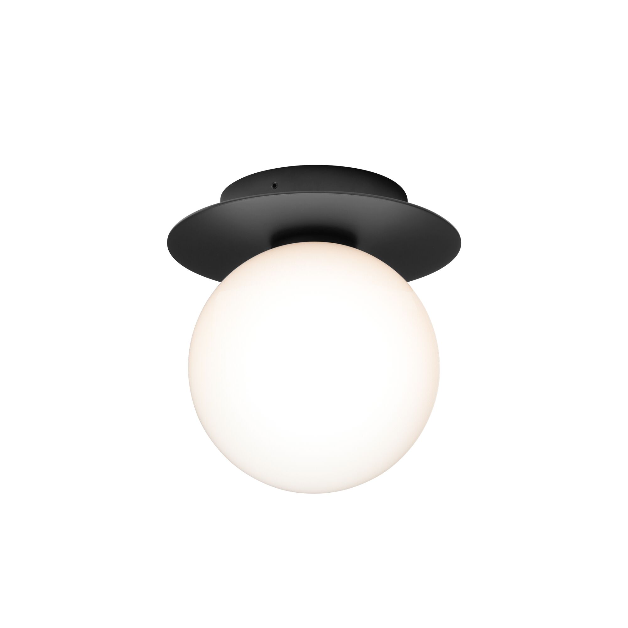 Liila 1 Utendørs Vegglampe Sort/Opal