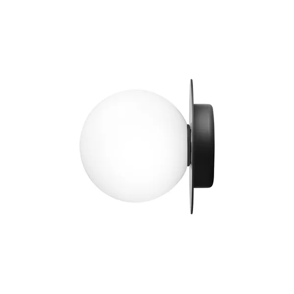 Liila 1 Wall/ Ceiling Light Medium Black/Opal
