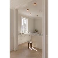 Liila 1 Wall/ Ceiling Light Medium Dark Bronze/ Clear