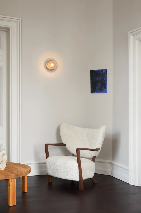 Liila 1 Væg/Loftlampe Medium Mørk Bronze/Klar