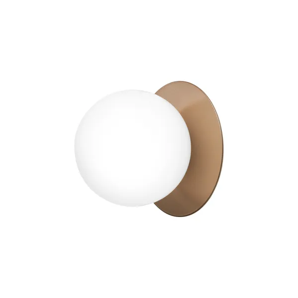 Liila 1 Wall/ Ceiling Light Medium Dark Bronze/Opal