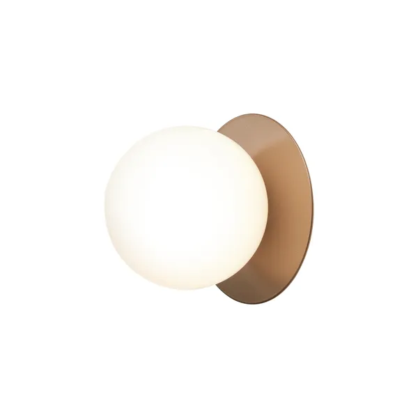 Liila 1 Wall/ Ceiling Light Medium Dark Bronze/Opal