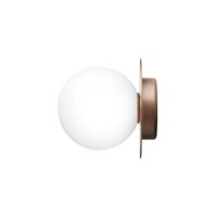 Liila 1 Wall/ Ceiling Light Medium Dark Bronze/Opal