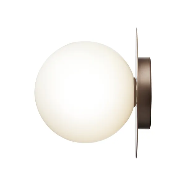 Liila 1 Wall/ Ceiling Light Large Dark Bronze/Opal