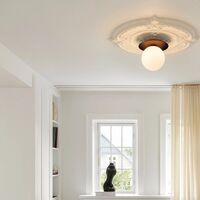 Liila 1 Væg/Loftlampe Stor Mørk Bronze/Opal