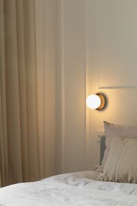 Liila 1 Væg/Loftlampe Lille Sort/Opal