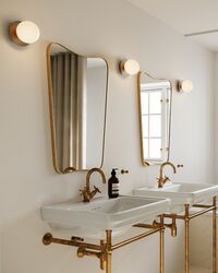 Liila 1 Væg/Loftlampe Lille Mørk Bronze/Opal