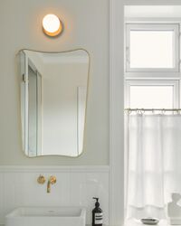 Liila 1 Væg/Loftlampe Lille Mørk Bronze/Opal