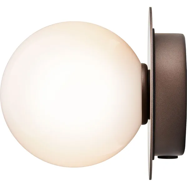 Liila 1 Væg/Loftlampe Lille Mørk Bronze/Opal