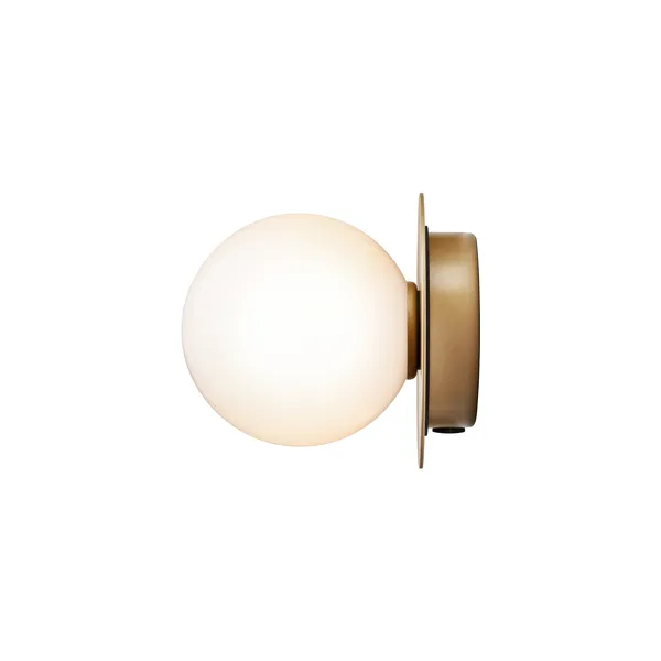 Liila 1 Wall/ Ceiling Light Small Gold/Opal