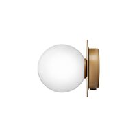 Liila 1 Wall/ Ceiling Light Small Gold/Opal