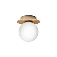 Liila 1 Wall/ Ceiling Light Small Gold/Opal