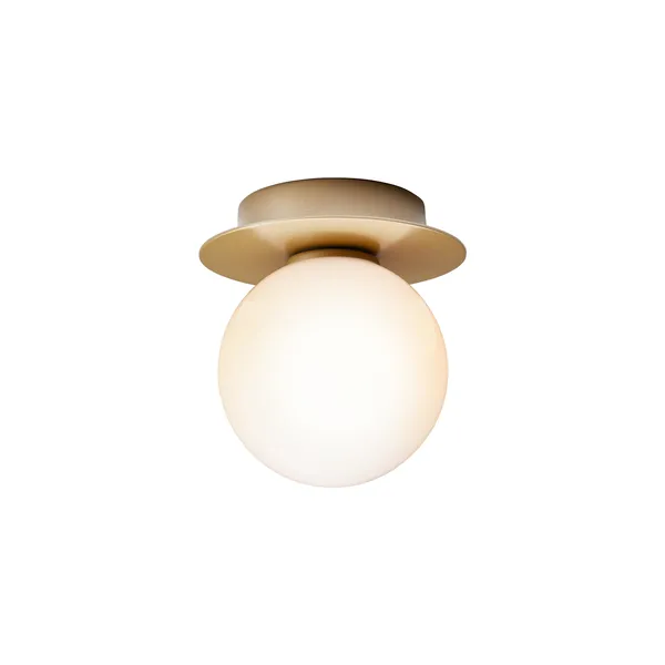 Liila 1 Wall/ Ceiling Light Small Gold/Opal