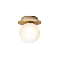 Liila 1 Wall/ Ceiling Light Small Gold/Opal