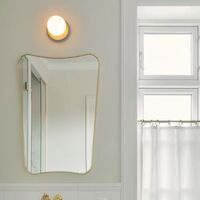 Liila 1 Væg/Loftlampe Lille Guld/Opal