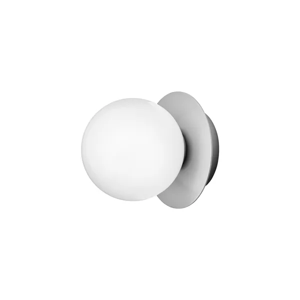 Liila 1 Wall/ Ceiling Light Small Silver/Opal