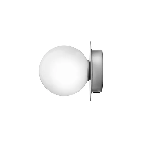 Liila 1 Wall/ Ceiling Light Small Silver/Opal