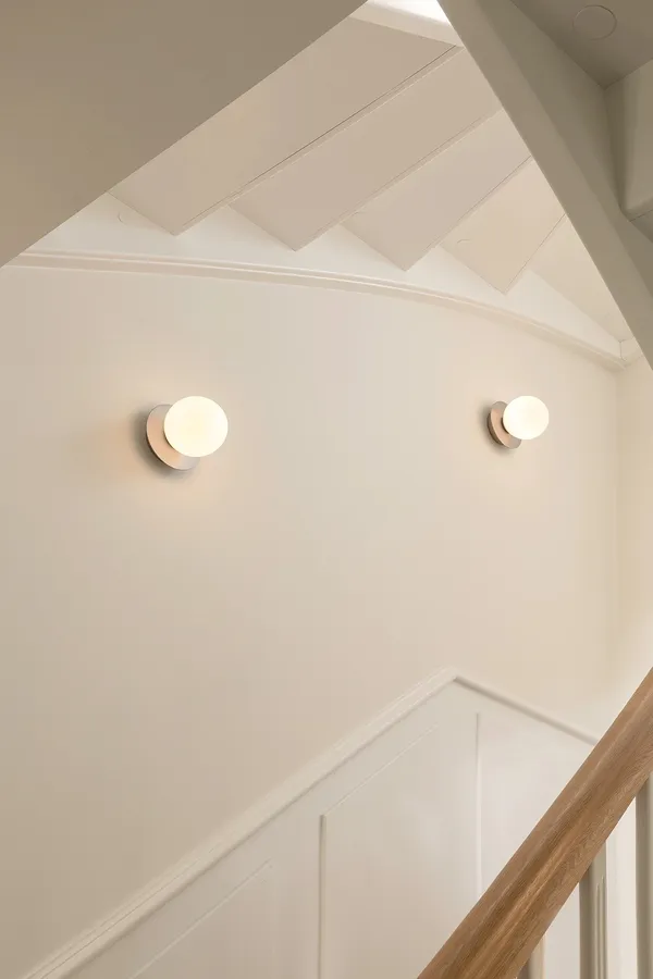 Liila 1 Væg/Loftlampe Lille Sølv/Opal