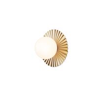 Liila Muuse Wall/ Ceiling Light Small Nordic Gold/Opal