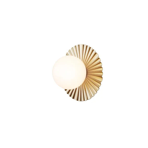 Liila Muuse Wall/ Ceiling Light Small Nordic Gold/Opal