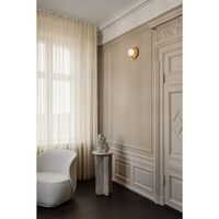 Liila Muuse Wall/ Ceiling Light Small Nordic Gold/Opal
