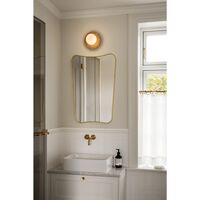 Liila Muuse Wall/ Ceiling Light Small Nordic Gold/Opal