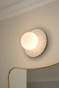 Liila Muuse Væg/Loftlampe Lille Hvid/Opal