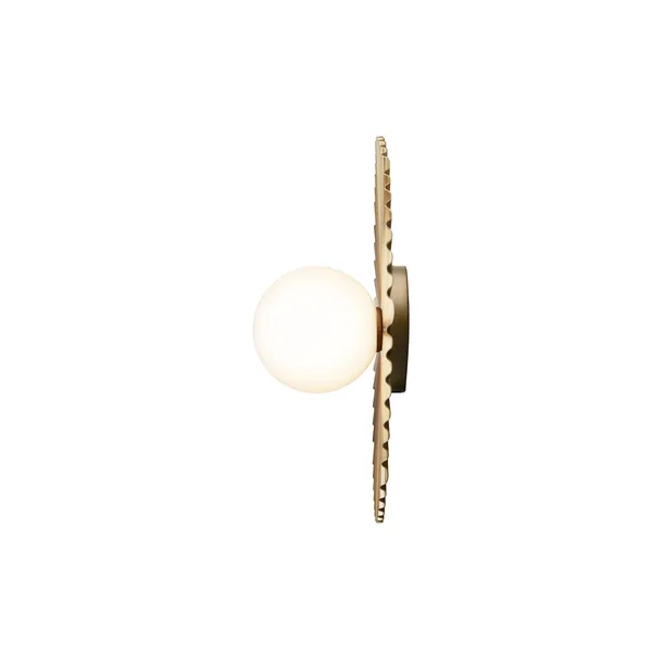 Liila Muuse Wall/ Ceiling Light Medium Nordic Gold/Opal