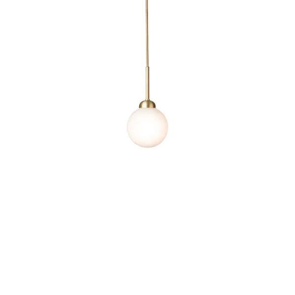 Apiales 1 Hanglamp Geborsteld Messing