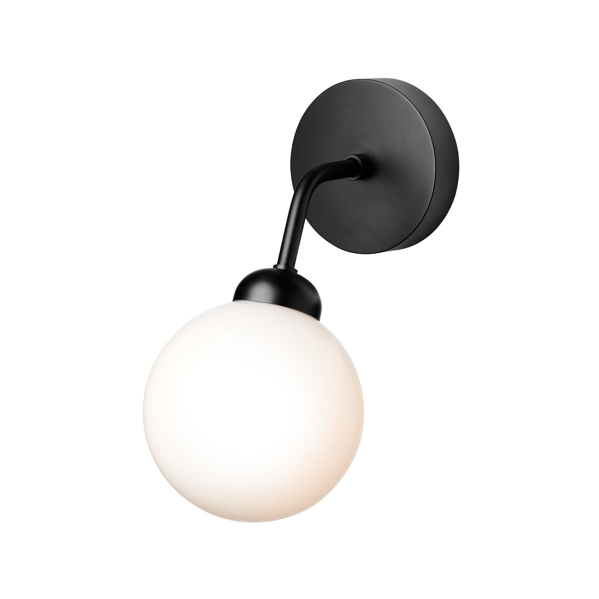 Apiales V&auml;gglampa Satin Svart